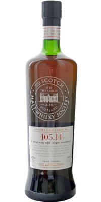 Tormore 1983 SMWS 105.14 A sweet song with deeper resonances 1st Fill Sherry Hogshead 55.8% 700ml