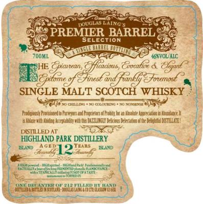 Highland Park 12yo DL Premier Barrel Selection 46% 700ml