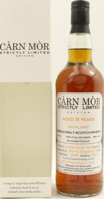 Glenturret 2009 MMcK Carn Mor Strictly Limited Edition Sherry Hogshead 46% 700ml