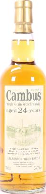 Cambus 1986 BF #18988 54.7% 700ml