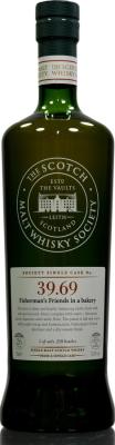 Linkwood 1982 SMWS 39.69 Fisherman's Friends in A bakery Refill Hogshead 55.8% 700ml