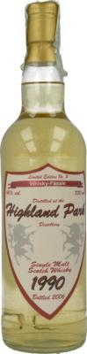 Highland Park 1990 W-F Limited Edition #2 46% 700ml