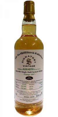 Glen Keith 1997 SV The Un-Chillfiltered Collection #72606 Ermuri World of Single Malt 53.9% 700ml