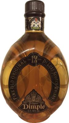Dimple 12yo Fine Old Original De Luxe Scotch Whisky Diversa Spezialitaten GMBH Rheinberg 40% 700ml