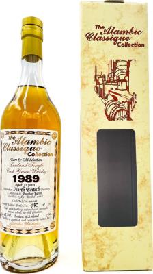 North British 1989 AC Bourbon Barrel #21021 54.3% 700ml