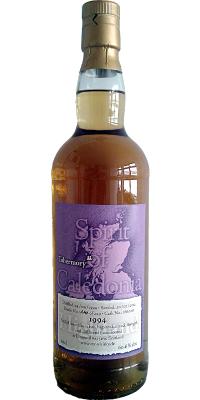 Tobermory 1994 MrW Spirit of Caledonia Bourbon Hogshead #188008 60.6% 700ml