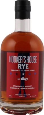 Hooker's House Bourbon Sonoma-Style American Bourbon 50% 750ml
