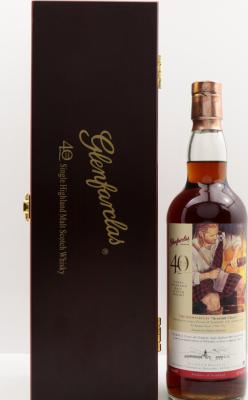 Glenfarclas 40yo Scottish Classic Rob Roy specially bottled for Japanese Airports 43% 700ml