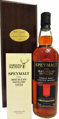 Macallan 1950 GM Speymalt Sherry 1684 & 81011001 43% 700ml