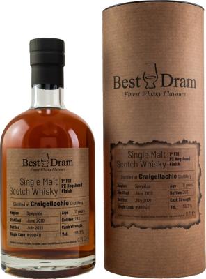 Craigellachie 2010 BD #900411 56.3% 700ml