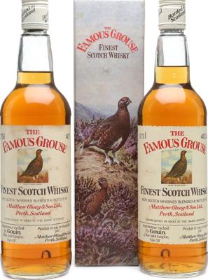 The Famous Grouse Finest Scotch Whisky Ets Gouin 2 rue Saint Estephe Paris XII 43% 750ml