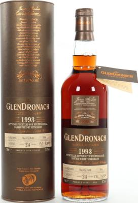 Glendronach 1993 Single Cask 24yo Sherry Butt #394 Professional Danish Whisky Retailers 51.7% 700ml