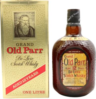 Grand Old Parr 12yo 43% 1000ml