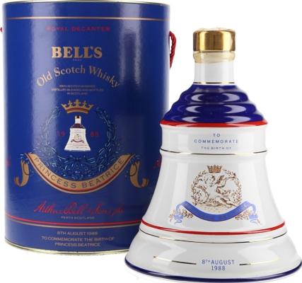 Bell's To Commemorate the Birth of Princess Beatrice 8th August 1988 43% 750ml