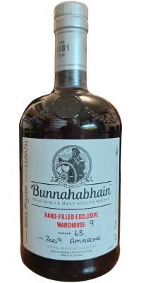Bunnahabhain 2009 Handfilled Distillery only Amarone 61% 700ml