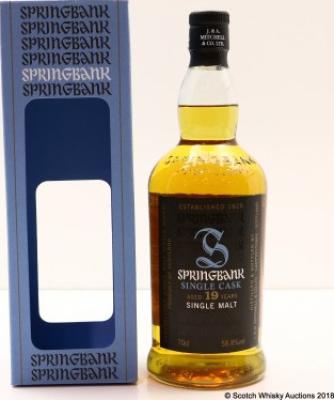 Springbank 19yo Single Cask Symposion 20th Anniversary 1994 2014 50.7% 700ml