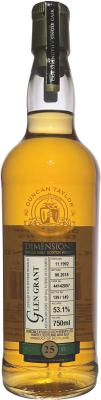Glen Grant 1992 DT Dimensions Bourbon Cask 53.1% 750ml