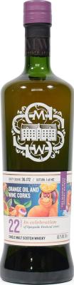 Benrinnes 1997 SMWS 36.172 Orange oil and wine corks 2nd Fill Ex-Bourbon Barrel Speyside Festival 2020 60.7% 700ml