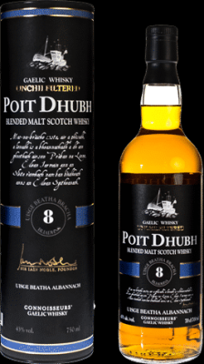 Poit Dhubh 8yo PNL 43% 700ml