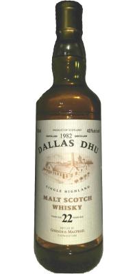 Dallas Dhu 1982 GM Licensed Bottling 40% 750ml