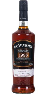 Bowmore 1996 1st-Fill Sherry CWS China 53.4% 700ml