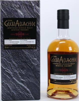 Glenallachie 2008 Single Cask for UK Batch 1 Bourbon Barrel #24829 60.1% 700ml