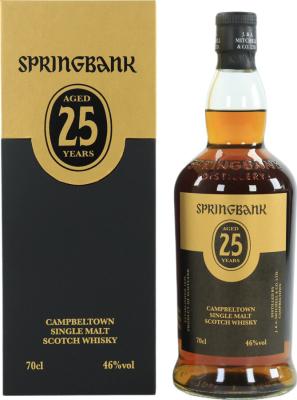 Springbank 25yo 46% 700ml