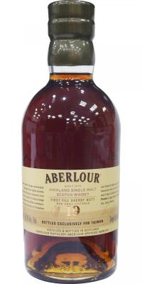 Aberlour 19yo Single Cask First Fill Sherry Butt #7501 Exclusively for Taiwan 58.9% 700ml