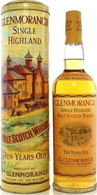 Glenmorangie 10yo man with scythe backlabel 40% 700ml