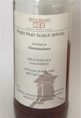 Glentauchers 2008 HEB 58.4% 700ml