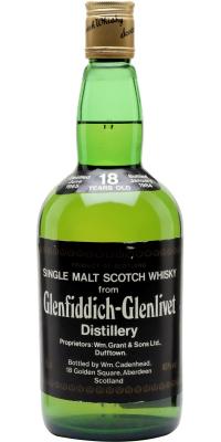 Glenfiddich 1965 CA Dumpy Bottle 46% 750ml