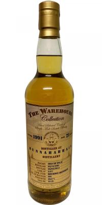 Bunnahabhain 1991 WW8 The Warehouse Collection Bourbon Hogshead #5477 49.6% 700ml