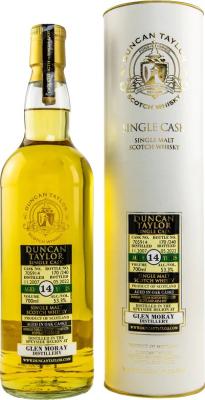 Glen Moray 2007 DT Oak Cask 53.3% 700ml