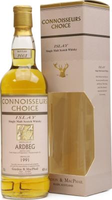 Ardbeg 1991 GM Connoisseurs Choice 40% 700ml