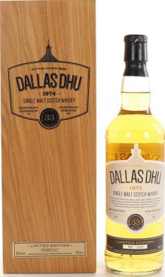 Dallas Dhu 1974 UD Historic Scotland Hogshead Oak Barrels #2600 43% 700ml