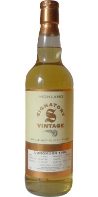 Longmorn 1992 SV Vintage Collection #3803 43% 700ml