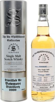 Bowmore 2000 SV The Un-Chillfiltered Collection 1427 + 1428 46% 700ml