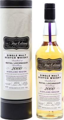 Royal Lochnagar 2000 ED The 1st Editions Refill Hogshead HL 16350 55.5% 700ml