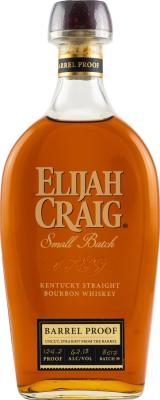 Elijah Craig Barrel Proof Release #14 Batch B517 62.1% 750ml