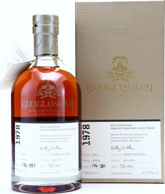 Glenglassaugh 1978 Rare Cask Release #3064 The Nectar 47.6% 700ml