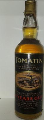 Tomatin 5yo Fine Old Pure Highland Malt Scotch Whisky Importato da Paissa Torino 43% 750ml