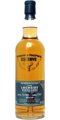 Lochside 1991 GM Reserve #15184 63.1% 700ml