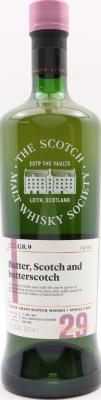 Cambus 1989 SMWS G8.9 Butter Scotch and butterscotch Refill Ex-Bourbon Hogshead 60.1% 700ml