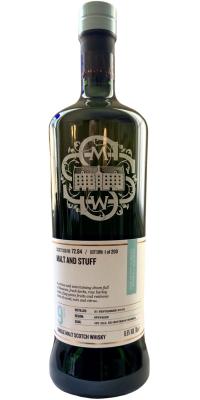 Miltonduff 2010 SMWS 72.84 Malt and stuff 1st Fill Ex-Bourbon Barrel 61.6% 700ml