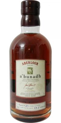 Aberlour A'bunadh batch #21 Spanish oak Oloroso Sherry Butts 59.5% 750ml