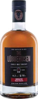 The Lubbehusen 5yo Unpeated Small Batch Virgin White Oak Ex-Bourbon Barrel 44.7% 700ml