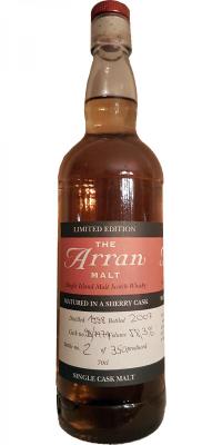 Arran 1998 Sherry Cask 98/1474 58.3% 700ml