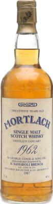 Mortlach 1962 RWD Samaroli import 46% 750ml