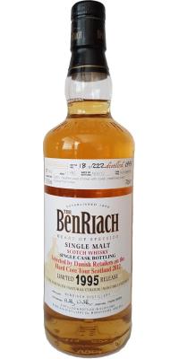 BenRiach 1995 Single Cask Rum Barrel #3928 MacY Denmark 52.6% 700ml