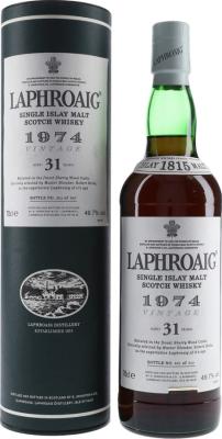 Laphroaig 1974 LMDW Sherry Cask 49.7% 700ml